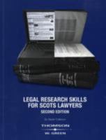 Legal Research Skills for Scots Lawyers 0414015894 Book Cover