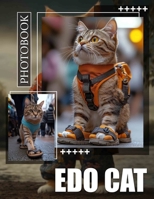 Edo Cat Photo Book: 40 Unique Illustrations of Charming Felines from Edo Period to Enjoy B0DPXH4V14 Book Cover