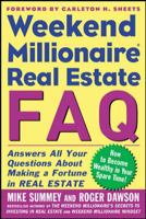 Weekend Millionaire's Frequently Asked Real Estate Questions 0071463070 Book Cover