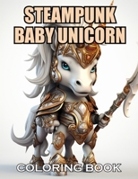 Steampunk Baby Unicorn Coloring Book for Adults: 100+ Coloring Pages for Adults and Teens B0CVL9RW8K Book Cover