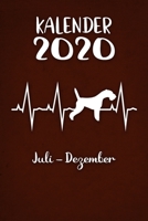 Kalender 2020: Brauner Tageskalender Foxterrier Herzschlag Hunde 2. Halbjahr Juli Dezember ca DIN A5 weiß über 190 Seiten 1650652895 Book Cover