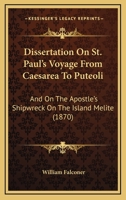 Dissertation on St. Paul's Voyage 1164622528 Book Cover