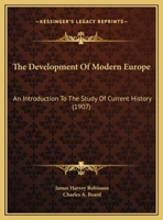 The Development of Modern Europe 1378942531 Book Cover