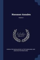 Nassauer Annalen; Volume 1 1022637037 Book Cover