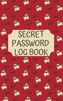 Secret Password Log Book: The Secret Personal Internet Address & Password Log Book for Dog Lovers Pug Lovers 1654994936 Book Cover