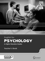 English for Psychology in Higher Education Studies (English for Specific Academic Purposes) 1859644473 Book Cover