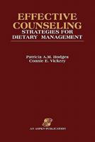 Effective Counseling Strategies for Dietary Management 0834200317 Book Cover