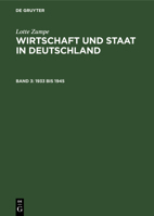 1933 Bis 1945: Mit Einem Kapitel Über Außenhandel Und Okkupationswirtschaftspolitik 1939 Bis 1945 3112478878 Book Cover