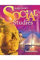 Harcourt Social Studies: World History (Harcourt Social Studies) 0153542365 Book Cover