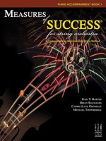 Measures of Success for String Orchestra-Piano Accompaniment 1619281171 Book Cover