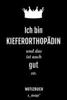 Notizbuch f�r Kieferorthop�den / Kieferorthop�de / Kieferorthop�din: Originelle Geschenk-Idee [120 Seiten kariertes blanko Papier] 1677630116 Book Cover