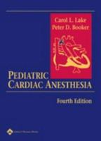 Pediatric Cardiac Anesthesia 083857680X Book Cover
