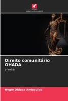 Direito comunitário OHADA: 1ª edição 6206111334 Book Cover