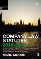 Company Law Statutes 2012-2013 1138409170 Book Cover