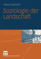 Soziologie Der Landschaft 3531144421 Book Cover