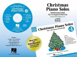 Christmas Piano Solos - Level 1 - CD: Hal Leonard Student Piano Library 0793596742 Book Cover