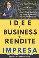IDEE BUSINESS RENDITE IMPRESA: Per non cercare un Lavoro ma Crearsi Rendite tra 100 diverse Idee Online e non! Guadagna stabilmente da Internet, fino ... (FINANZA PERSONALE) B08KPXLYKK Book Cover