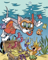 Notebook: Tom and Jerry Cartoon Soft Glossy Cover College Ruled Lined Pages Book 7.5 x 9.25 Inches 110 Pages 1692399519 Book Cover