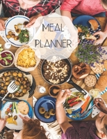 Meal Planner: Track and plan your food weekly, contains shopping list 1711588199 Book Cover
