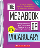 The Megabook of Vocabulary: Strategies to Boost Word Learning for Reading, Writing, Speaking, and Listening B0FMCJK3FB Book Cover