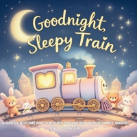 Goodnight, Sleepy Train: A Gentle Bedtime Ride Through Dreamland with Rhymes, Magic, and Moonlight (Good Night Adventures: Soothing Bedtime Stories for Kids Who Love Animals and Nature) B0F42HBJWH Book Cover