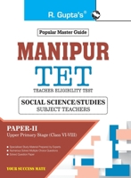 Manipur TET: PaperII (Social Science/Studies) Guide: For Classes VI to VIII 9389480205 Book Cover