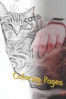Cats: Beautiful Coloring Pages with Cats, Drawings, for Adults and for Girls 1090737750 Book Cover
