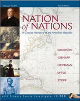 Nation of Nations: A Concise Narrative of the American Republic to 1877 0073201936 Book Cover
