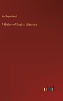 A History of English Literature 3846024627 Book Cover