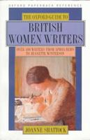 The Oxford Guide to British Women Writers (Oxford Reference) 0192800213 Book Cover