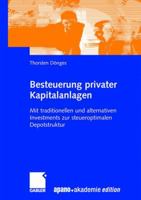 Besteuerung Privater Kapitalanlagen 3834908533 Book Cover