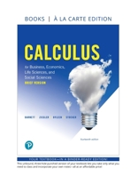 Calculus for Business, Economics, Life Sciences, and Social Sciences, Brief Version 0134851994 Book Cover