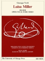 Luisa Miller: Melodramma tragico in Three Acts by Salvadore Cammaran, The Piano-Vocal Score 0793558824 Book Cover