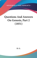 Questions And Answers On Genesis, Part 2 1166968227 Book Cover