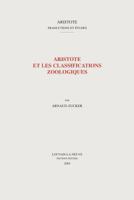 Aristote Et les Classifications Zoologiques 9042916605 Book Cover