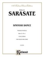 Spanish Dance, Op. 22, No. 1 (Romanza Andaluza) 0757922848 Book Cover