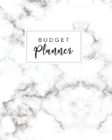 Budget Planner: 2020 Weekly and Monthly Budgeting Book, Journal, Organizer for Expenses, Money and Bills Tracker, Undated, White Marble 1695700090 Book Cover