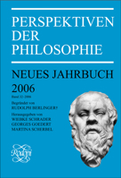 Perspektiven Der Philosophie: Neues Jahrbuch. Band 32 - 2006. Begründet Von Rudolph Berlinger + 9042021314 Book Cover