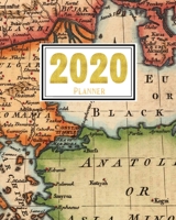 2020 Planner: Weekly and Monthly Planner Calendar Jan 1, 2020 to Dec 31, 2020: Monthly Goals Sheet 1655080202 Book Cover