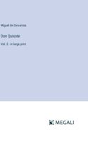 Don Quixote: Vol. 2 - in large print 3387007116 Book Cover