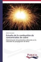 Estudio de La Combustion de Concentrados de Cobre 3639551656 Book Cover