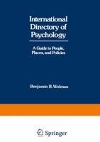 International Directory of Psychology 1468472534 Book Cover