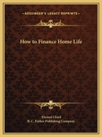 How to Finance Home Life 1014315441 Book Cover