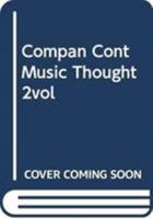 Compan Cont Music Thought 2vol 0415867541 Book Cover