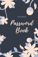 Internet Password Book: Logbook Password Keeper to protect Usernames and Passwords Flower Design 1088758703 Book Cover