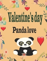 valentine's day Panda love: comic book for recording awesome memory B0842K3HQS Book Cover