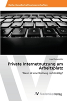 Private Internetnutzung am Arbeitsplatz 3639460561 Book Cover