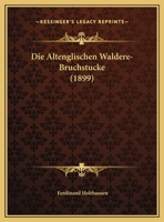 Die Altenglischen Waldere-Bruchstücke 0274373742 Book Cover
