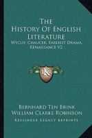 History of English Literature .. Volume 2 1018425179 Book Cover