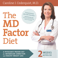 The MD Factor Diet: A Physician's Proven Diet for Metabolism Correction and Healthy Weight Loss 1941631282 Book Cover